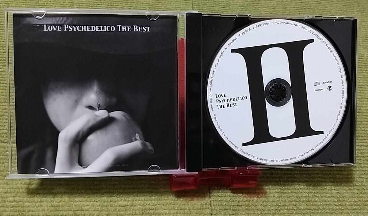 【名盤！】LOVE PSYCHEDELICO THE BEST Ⅱ ベストCDアルバム Lady Madonna 憂鬱なるスパイダー Happy Xmas Waltz last smile No Reason_画像3