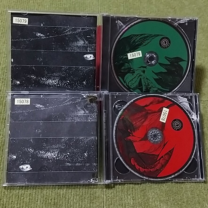 【名盤！】DIR EN GREY ディルアングレイ DECADE 1998-2002 2003-2007 ベストCDアルバム 2枚セット 予感 THE FINAL 凌辱の雨 他 best _画像2