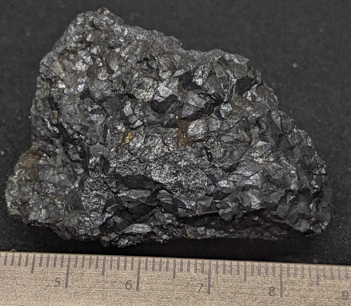 ★良質な鉄鉱石 磁鉄鉱原石61g no7 国産鉱物 国産鉱物標本の画像4