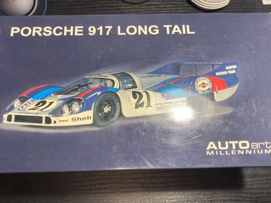  Auto Art Porsche 917 LONG TAIL Le Mans Martini #21 AUTOart
