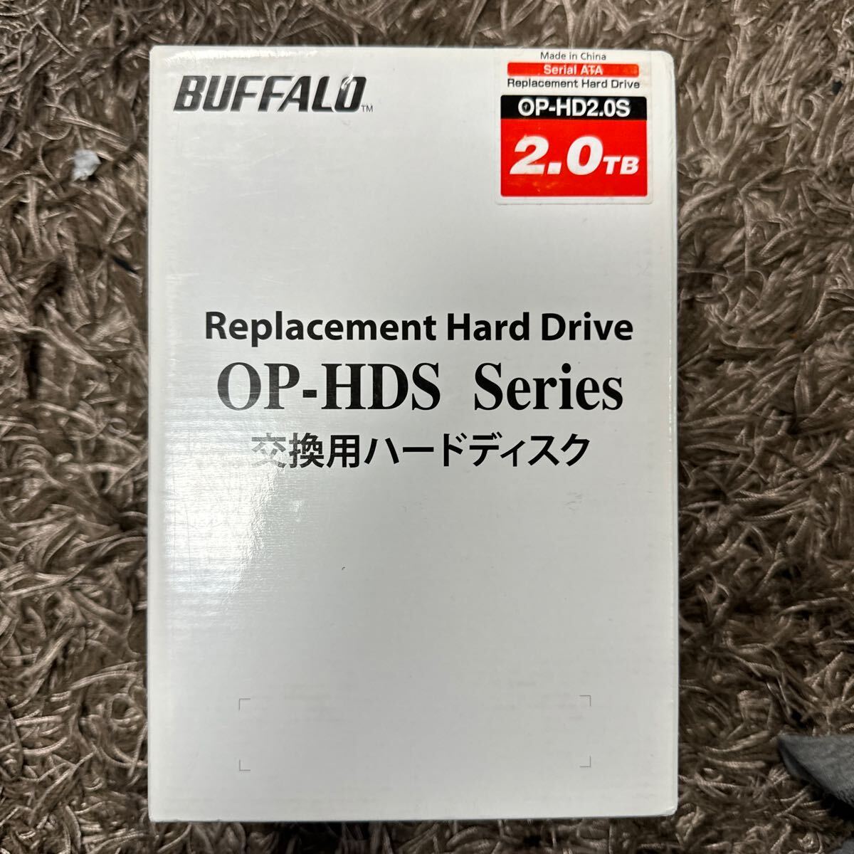 新品未開封 BUFFALO OP-HD2.0S 内蔵HDD OP-HDSシリーズ [2TB /3.5インチ] 交換用HDD 2TB OP-HD2.0Sの画像1