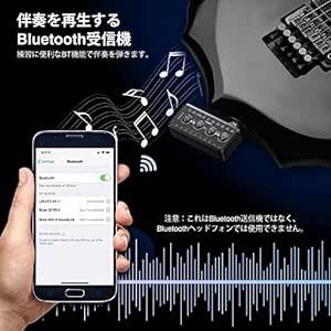 ギターヘッドフォンアンプ Bluetoothミニプラグ 10つのアンプモデル チューナー付き エフェクト付き LEKATO インレ_画像4