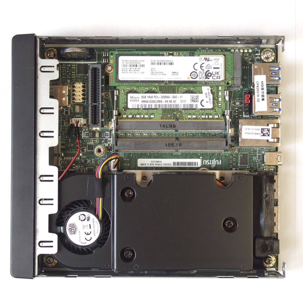 ★ FUJITSU/富士通 超小型PC ESPRIMO G9010/H ★ Windows10 IoT Enterprise 2019 LTSC ★ Office 2021 Core i3-10100 8GB 256GB M.2 SSD 