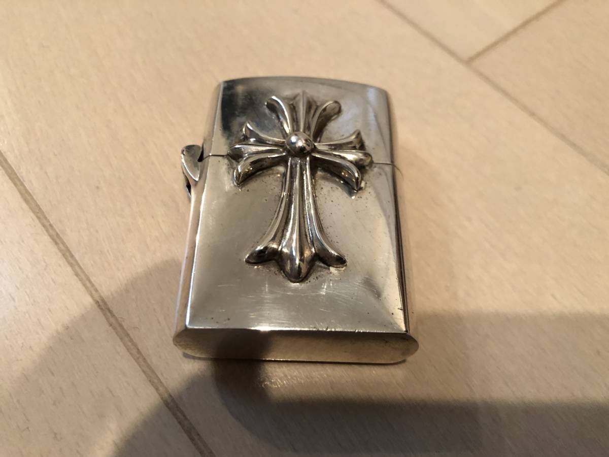 Chrome Hearts Zippo : Real Yahoo auction salling