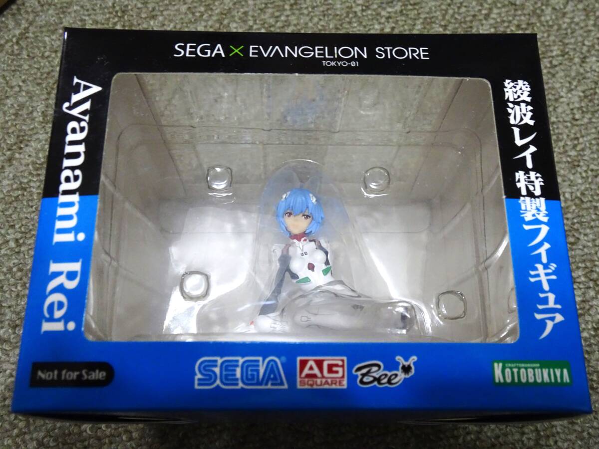 SEGA×e Van geli.n store Kotobukiya made Ayanami Rei Special made figure not for sale 