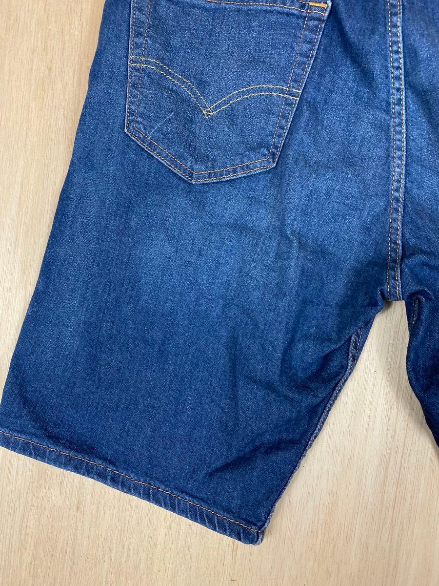 古着　LEVI'S 505 ショートデニムジーンズ　34インチ メンズ リーバイス デニムパンツ　ショートパンツ