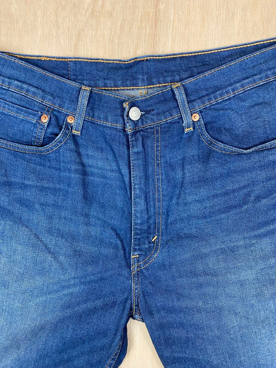 古着　LEVI'S 505 ショートデニムジーンズ　34インチ メンズ リーバイス デニムパンツ　ショートパンツ