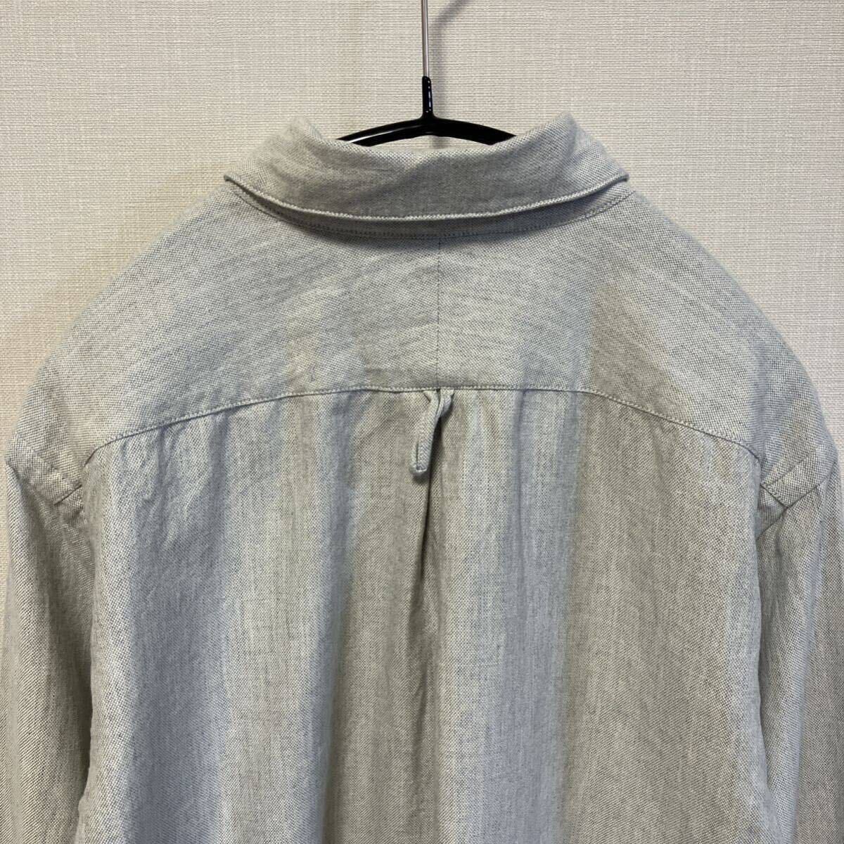  Haversack Haversack / рубашка с длинным рукавом / раунд цвет / серый / хлопок / сделано в Японии / размер L