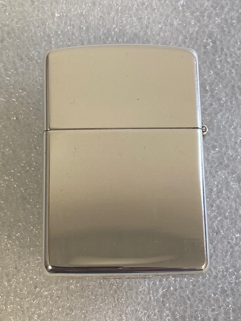 ZIPPO ジッポー ジッポ OIL オイル ライター1995年製 特別限定品 (銀張り) 1000個時計 通しナンバー入り 箱入り ※着火未確認_画像4