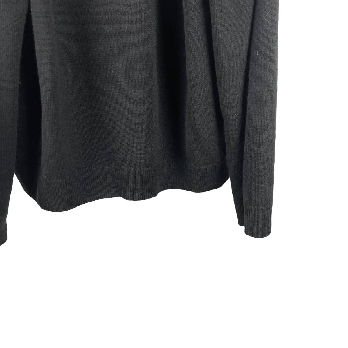 Celine(セリーヌ) Casual Cashmere Longsleeve Sweater Knit (black)_画像5