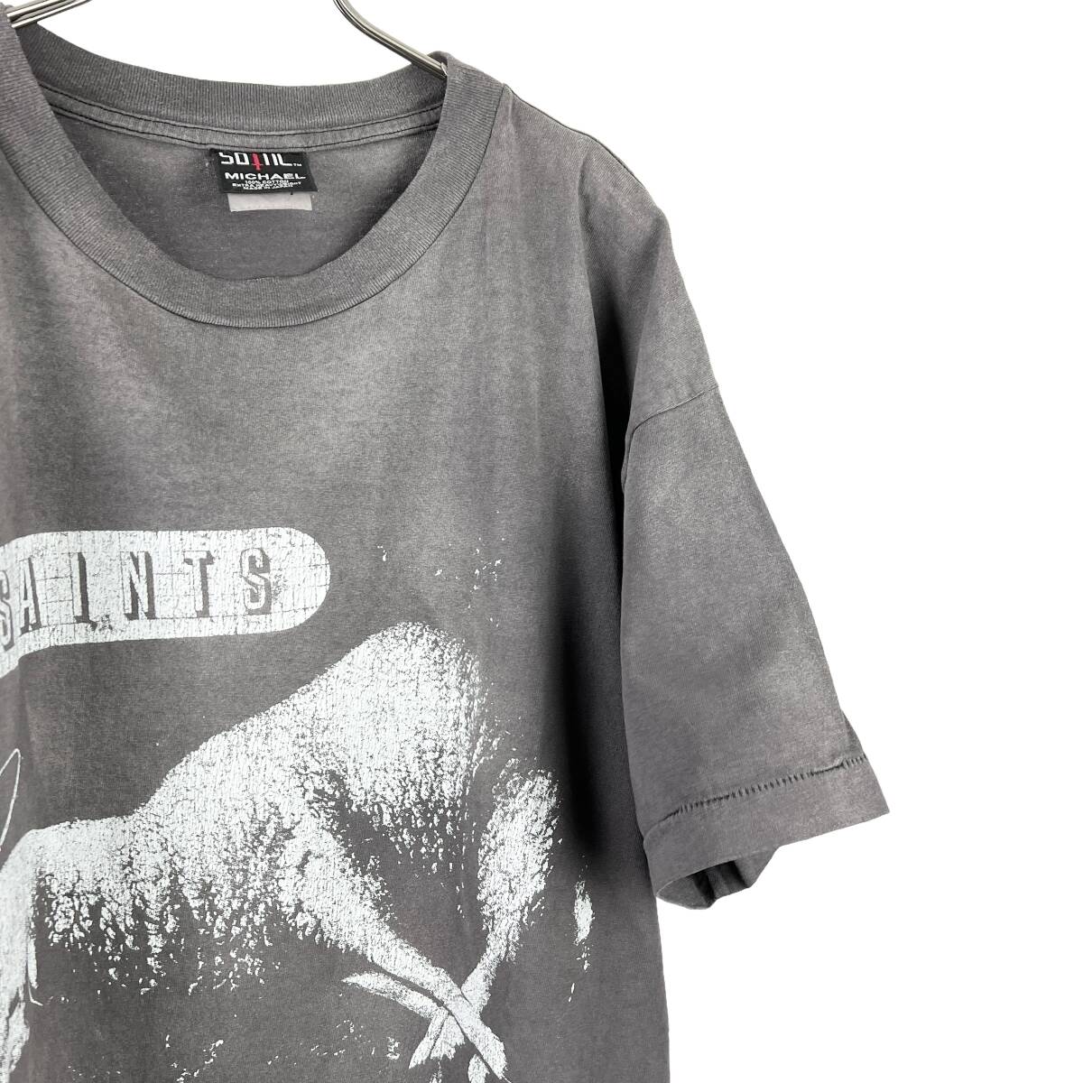 Saint Michael(セントマイケル) SHEEP LION SM-A21-0000-003 T Shirt (grey)_画像4