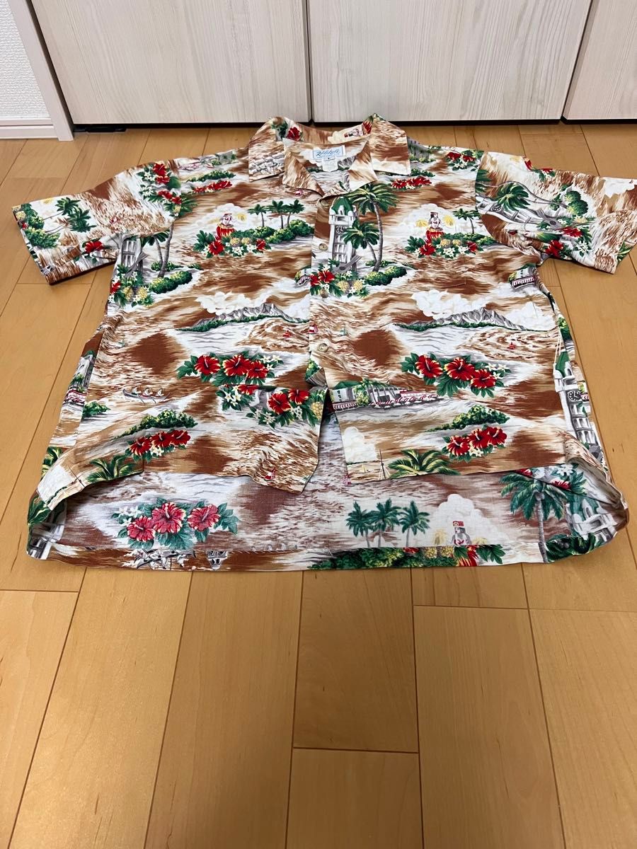 アロハシャツ KoleKole ハワイ製 美品 ビンテージ 80〜90年代製