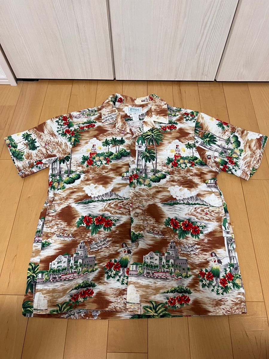 アロハシャツ KoleKole ハワイ製 美品 ビンテージ 80〜90年代製