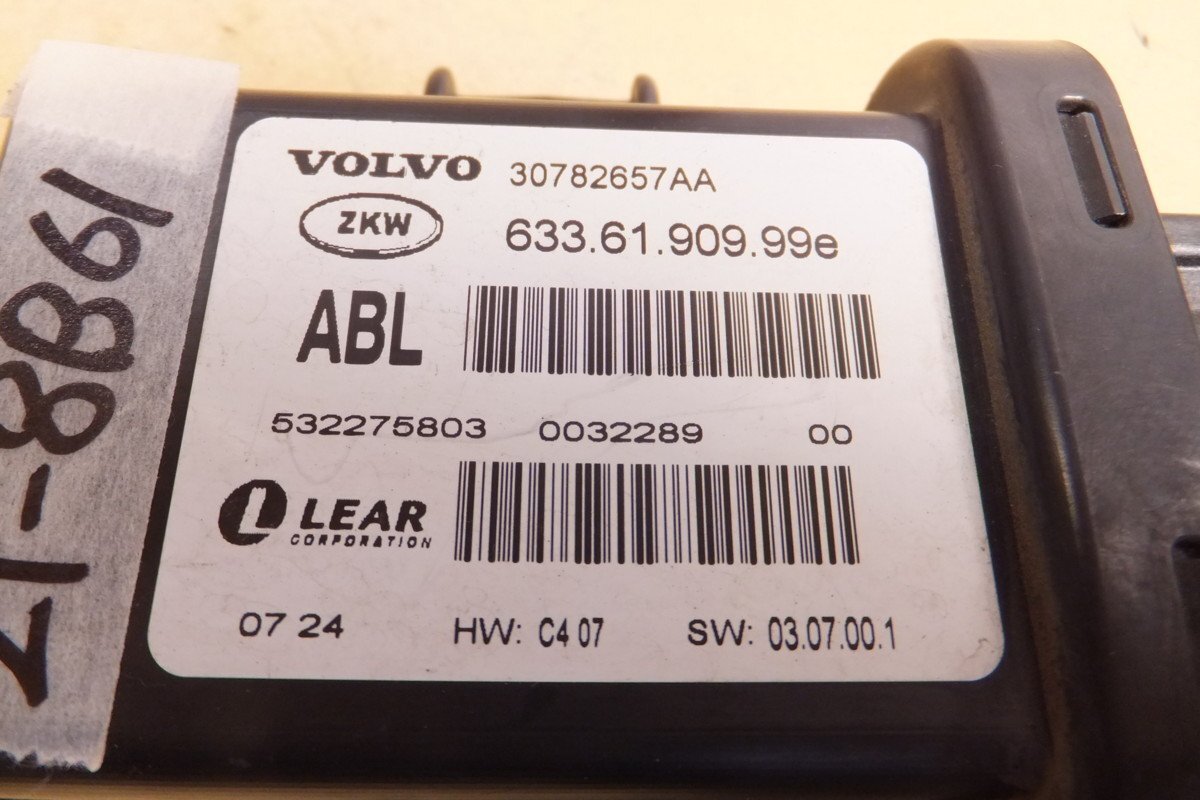 VOLVO Volvo S80 H20 year head light control unit 30782657AA 21-8B61