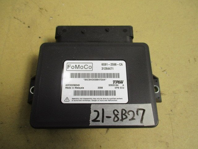 VOLVO Volvo S80 H20 year ECU control 6G91-2598-CA-31264471 21-8B27