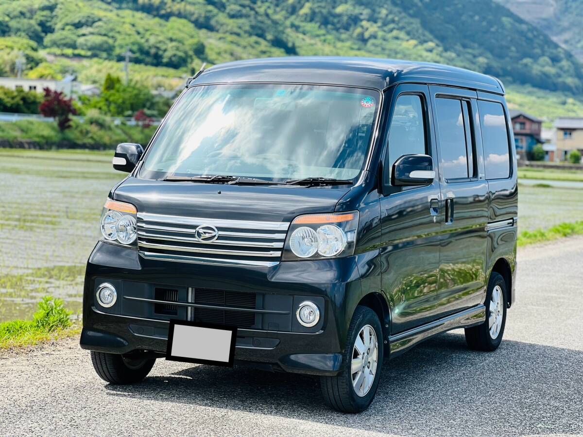 ◎H22年◎ABA-S321G◎アトレーワゴンカスタムターボRSリミテッド◎車検8年4月◎ナビ◎ETC◎パワースライドドア 走行距離75000キロ _画像1