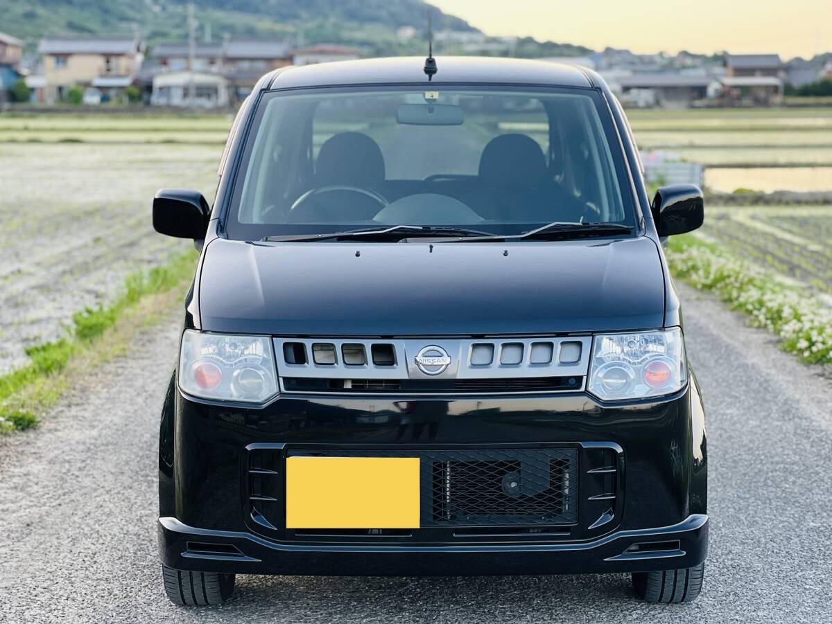 ◎H21年◎CBA-H92W◎日産オッティ◎車検8年5月◎インタークーラーターボ◎4WD◎ナビ◎バックカメラ◎シートヒーター 走行距離34500キロ の画像1