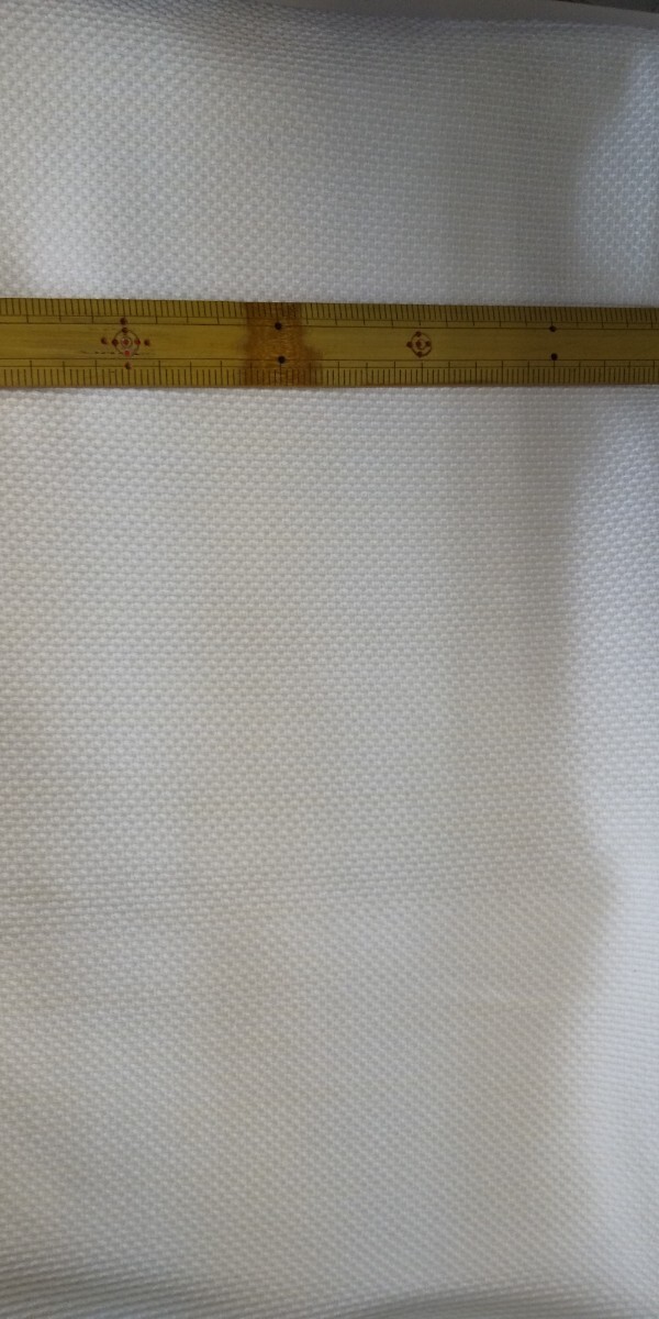 D－３２１ お買い得 イタリー製 UNGARO 綿 レーヨン 織り込み 無地_画像2