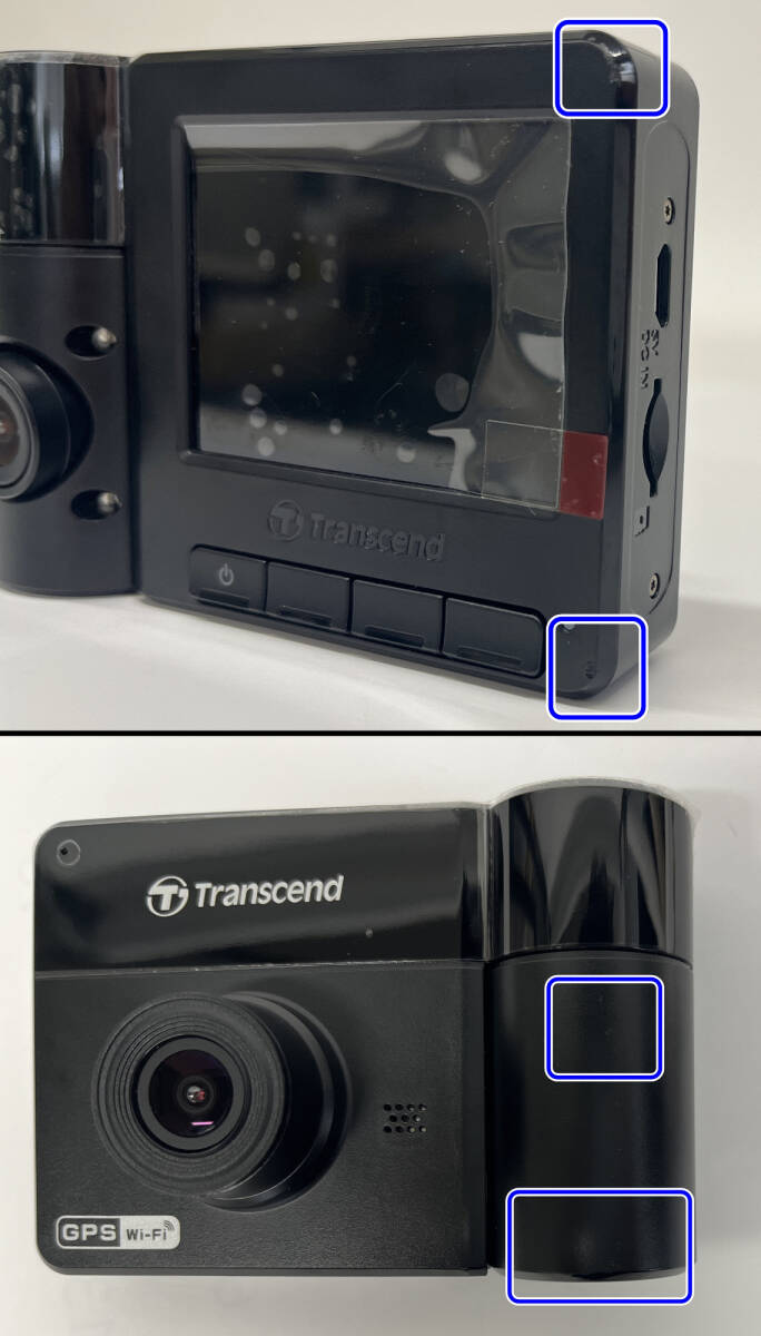 Transcend ドライブレコーダー Dashcam DrivePro 550 TS-DP550B-64G 前後同時撮影可能 デュアルレンズモデル 64GB トランセンド R2405-005_画像8