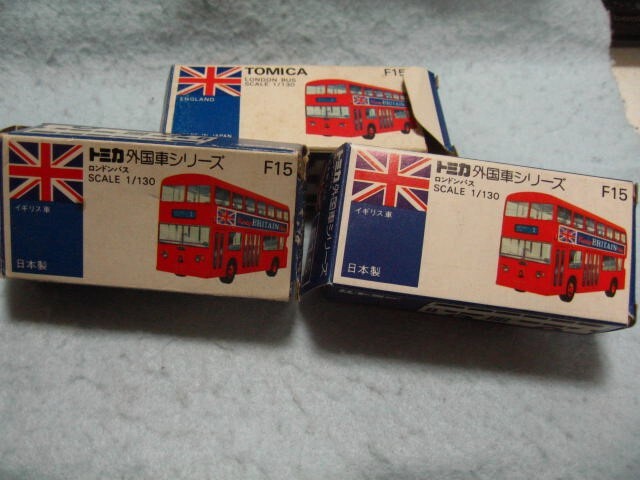 【福】　トミカ ロンドンバス 1979　トミカ10周年　日本製 青箱 ミニカー 当時物 郷土玩具_画像6