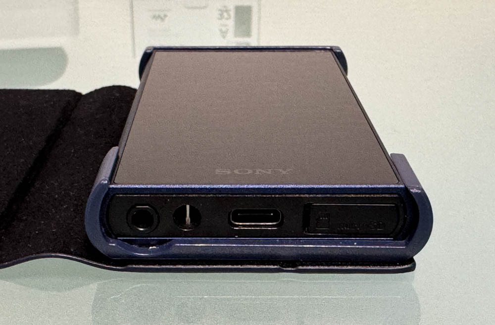 SONY ウォークマン Aシリーズ 32GB NW-A306(L)ブルー SONY 純正ソフトケース付の画像6