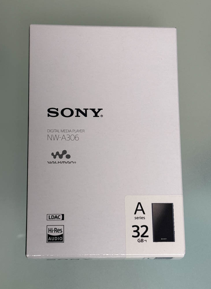 SONY ウォークマン Aシリーズ 32GB NW-A306(L)ブルー SONY 純正ソフトケース付の画像2
