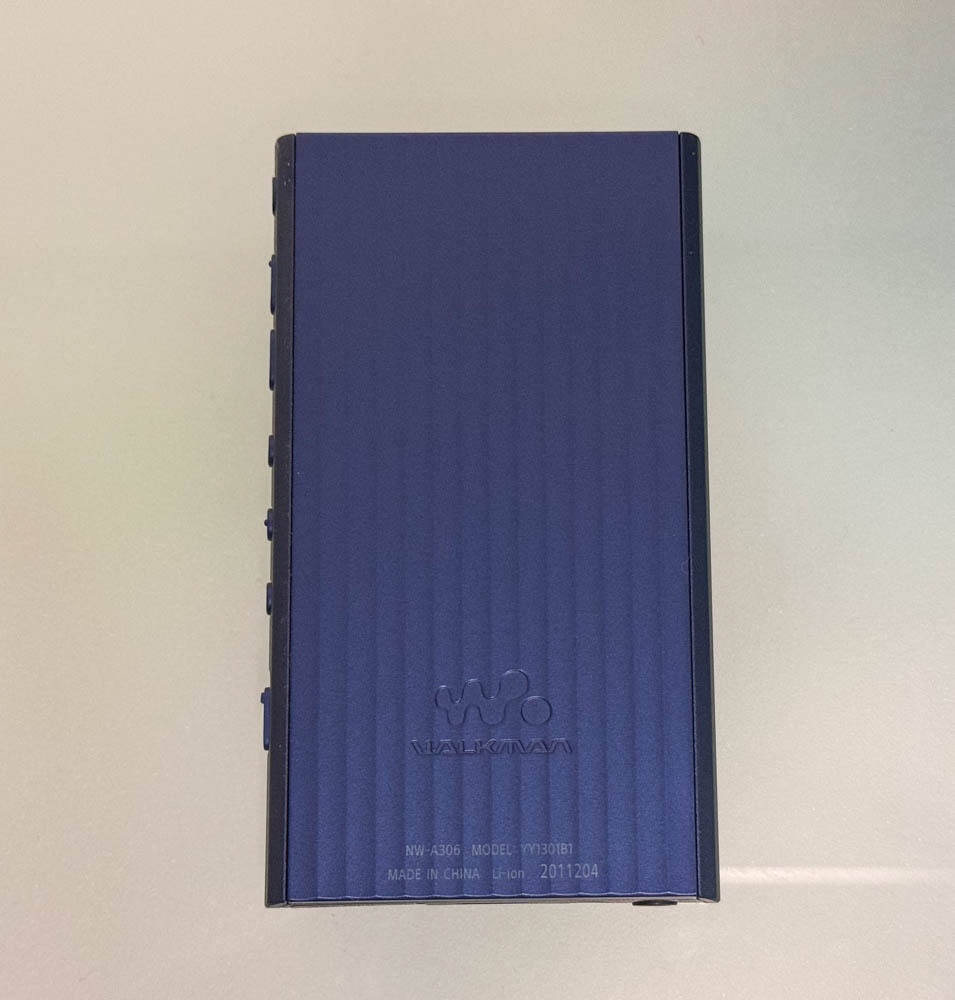 SONY ウォークマン Aシリーズ 32GB NW-A306(L)ブルー SONY 純正ソフトケース付の画像5