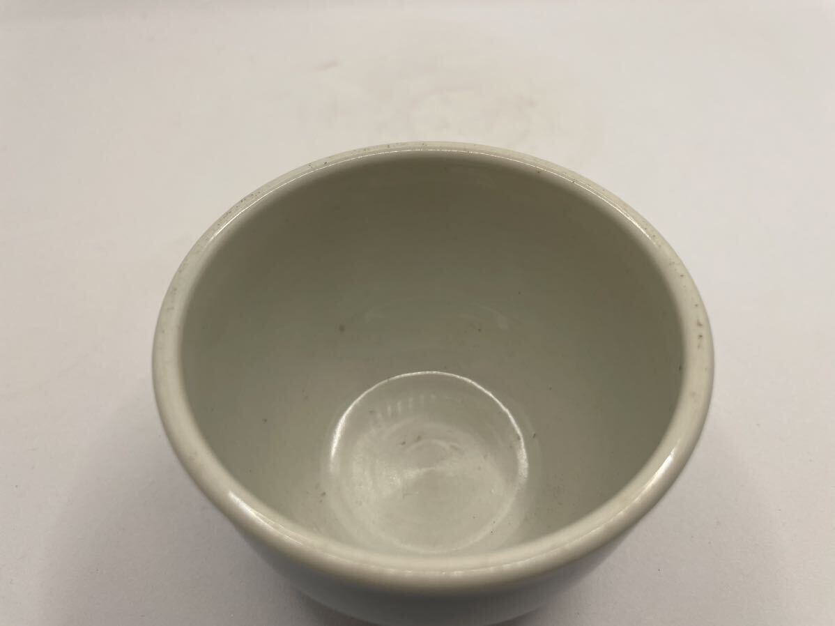 清　青釉　湯呑　文房具　茶碗 茶道具　時代物 清朝期 古物 中国美術 骨董 唐物 青花 陶磁器 唐物 古美術 古玩 染付_画像4