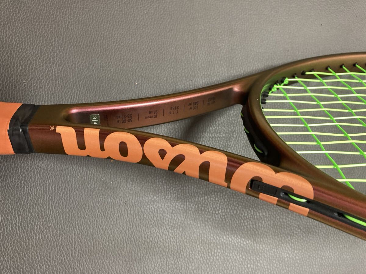 PRO STAFF プロスタッフX v14 2023 G3 美品　硬式テニス　ラケット　100 Wilson ウィルソン _画像3