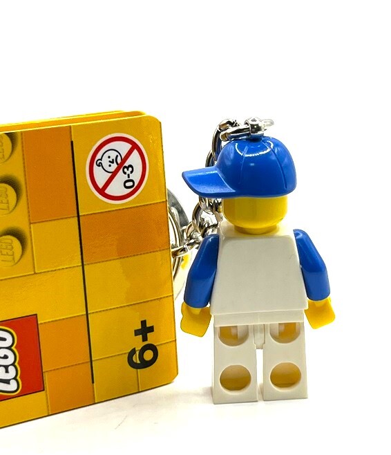 新品　LEGO　レゴ　キーリング　キーホルダー　ニューヨーク　NY　男の子 CITY ミニフィグ
