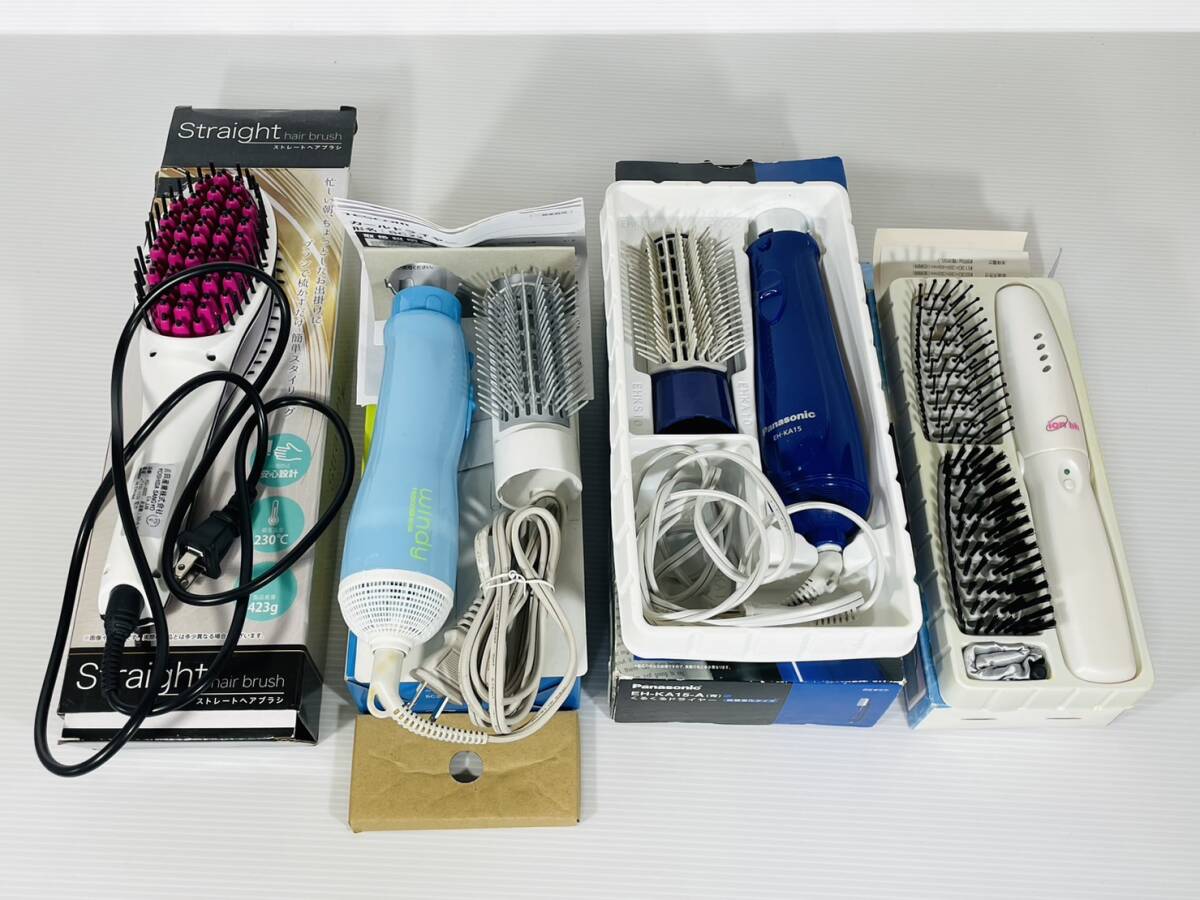 【中古品】【動作未確認】ヘアブラシ家電おまとめセット 計9点セット National Panasonic TESCOM _画像2