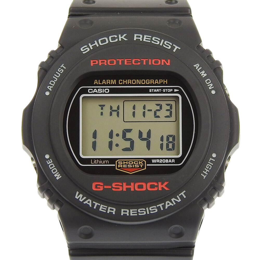 【本物保証】 新品同様 カシオ CASIO Gショック 復刻スティングモデル メンズ クォーツ 電池 腕時計 DW 5750E 1JF_画像1