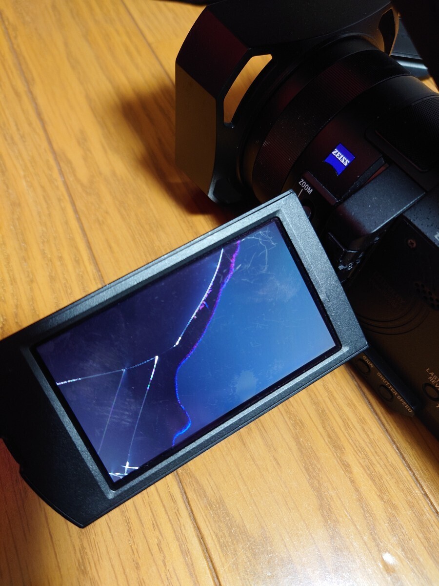 SONY PXW-X70 業務用ビデオカメラ ジャンク扱い  液晶割れ XDCAM ソニー AVCHD XAVC PXW-Z90 HXR-NX80 などお探しの方の画像8