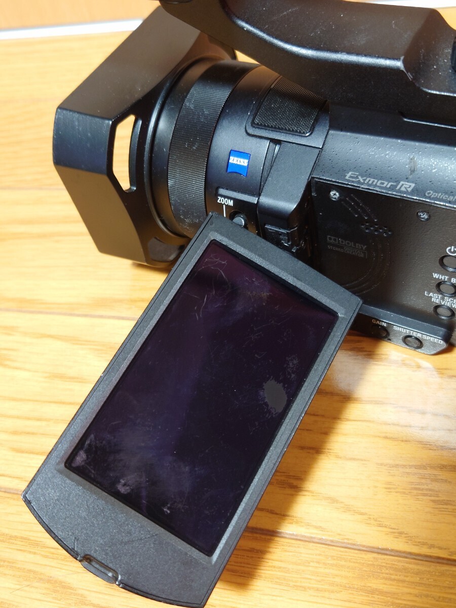 SONY PXW-X70 業務用ビデオカメラ ジャンク扱い  液晶割れ XDCAM ソニー AVCHD XAVC PXW-Z90 HXR-NX80 などお探しの方の画像4
