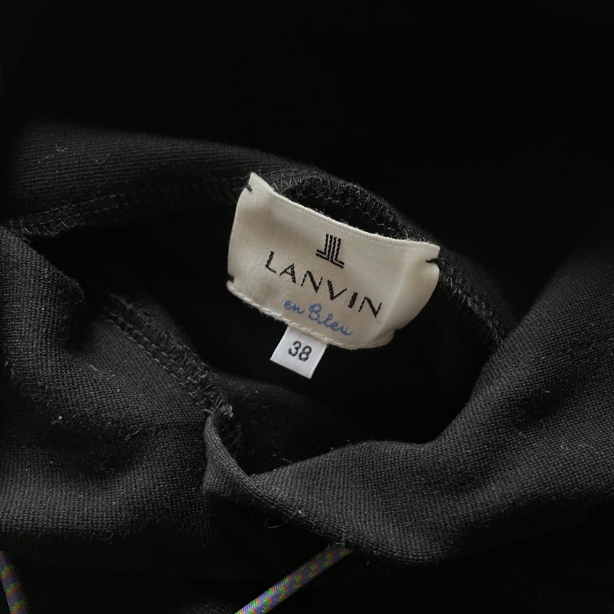 LANVIN en Bleu ランタンスリーブフーディー　パーカー　ランバン プルオーバー