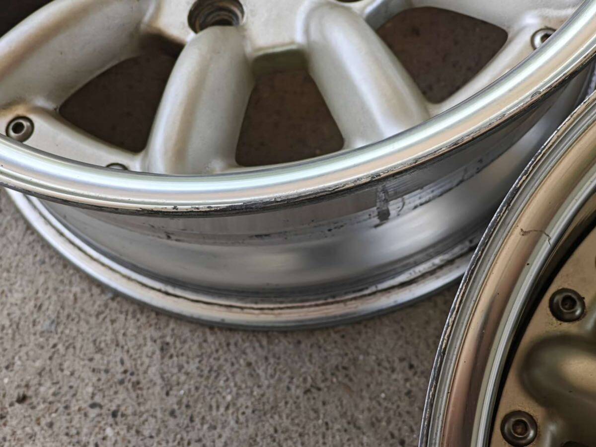 中古アルミホイール 「ENKEI」15x7JJ-15 PCD:139.7 穴：6 ハブ径:102 4本セット出品の画像4