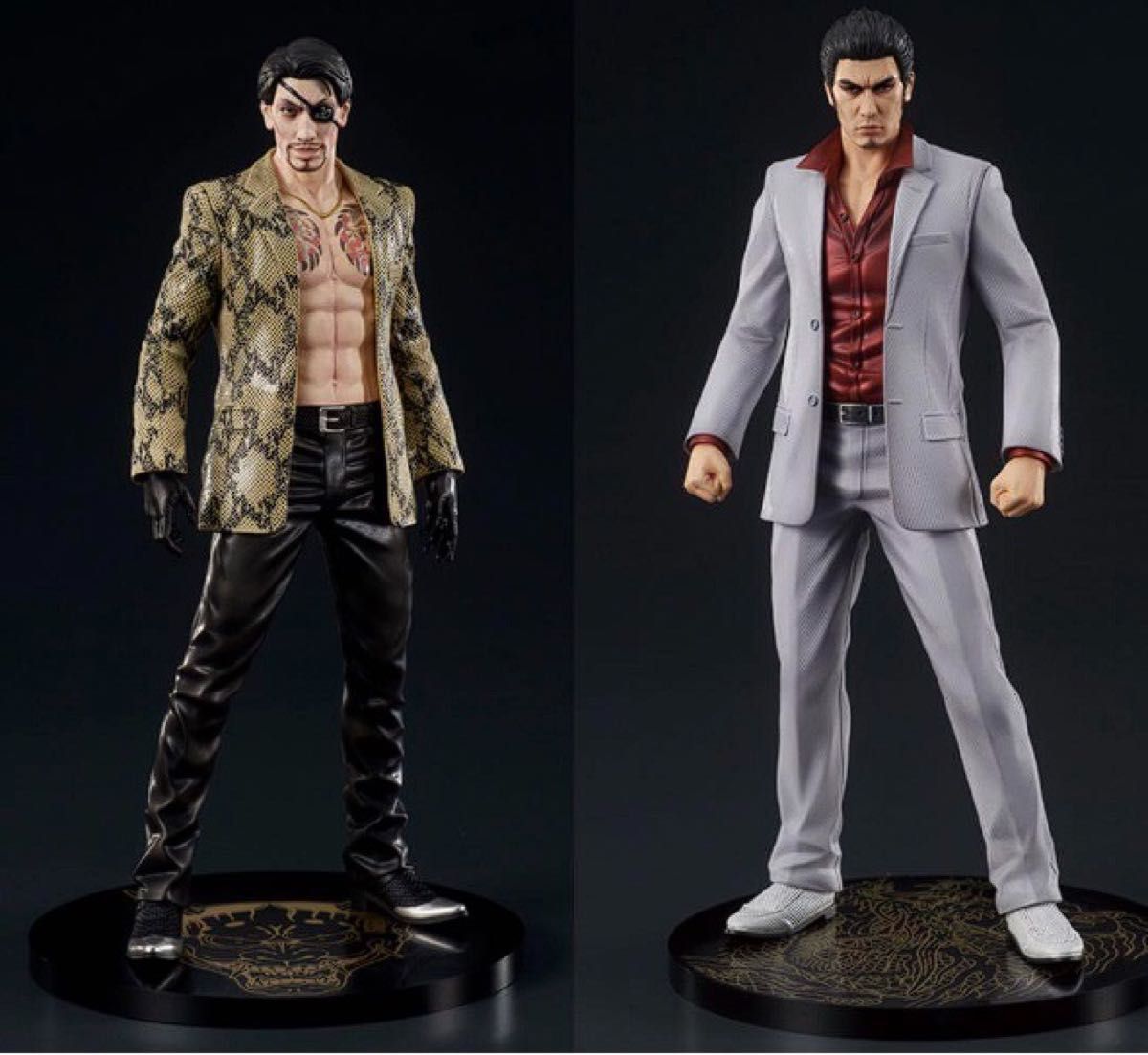 龍が如く フィギュア 桐生一馬・真島吾朗2体セット 新品未開封 龍が如く フィギュア 桐生一馬・真島吾朗2体セット 新品未開封