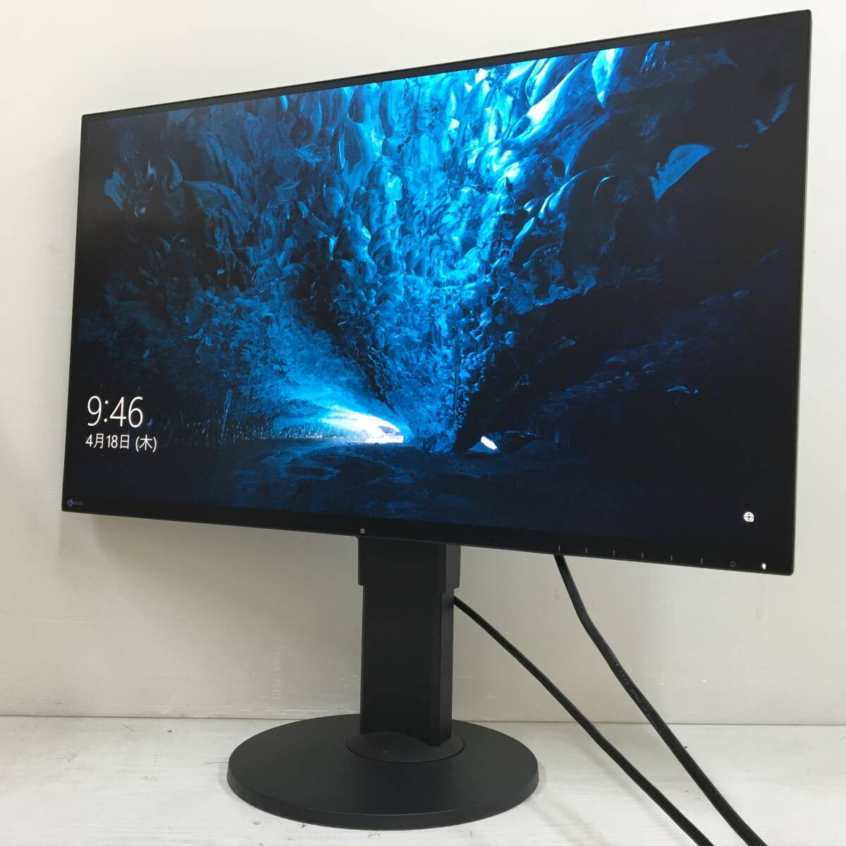 ☆【良品】EIZO FlexScan EV2750-BK ワイド液晶モニター 27インチ WQHD（2560x1440）DVIx1/HDMIx1/Displayportx1 動作品_画像1