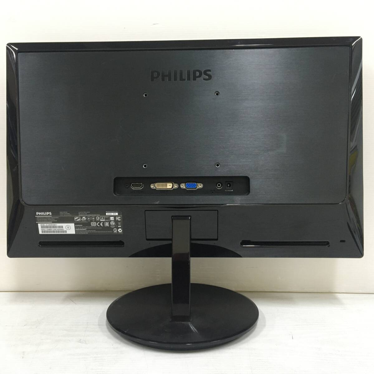 ☆【良品 ２台セット】PHILIPS 224E5E ワイド液晶モニター 21.5インチ フルHD（1920x1080）DVIx1/D-Subx1/HDMIx1 動作品_画像5