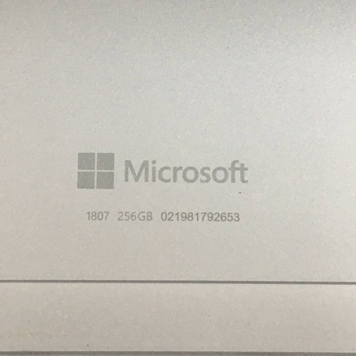 ☆【SIMフリー】Microsoft Surface Pro 5 model:1807『Core i5(7300U) 2.6Ghz/RAM:8GB/SSD:256GB』12.3インチ LTE対応 Windows10Pro 動作品の画像7