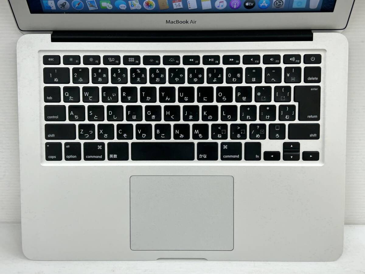 【良品 13.3インチ】Apple MacBook Air(13-inch, 2017) A1466 Core i5(5350U)/1.8GHz RAM:8GB/SSD:256GB Catalina 動作品_画像6