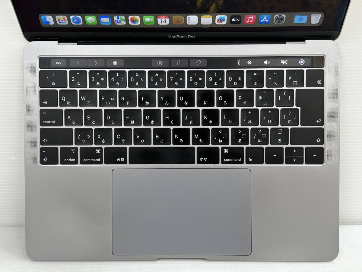 【良品 13.3インチ】Apple MacBook Pro(13-inch,2019) A2159 Core i5(8257U)/1.4GHz RAM:16GB/SSD:256GB space gray Sonoma 動作品_画像6