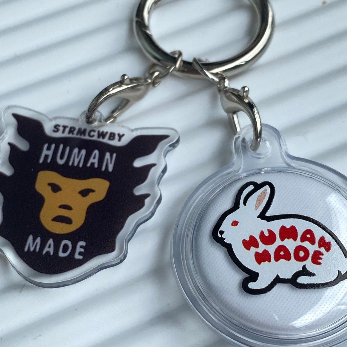 AirTag ケースカバー HUMANMADE 兎 ヒューマンメイド 猿チャーム