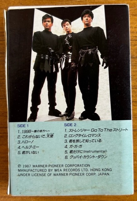 【カセット・テープ】少年隊/TIME-19/Shonentai/cassette tape/1987_画像2