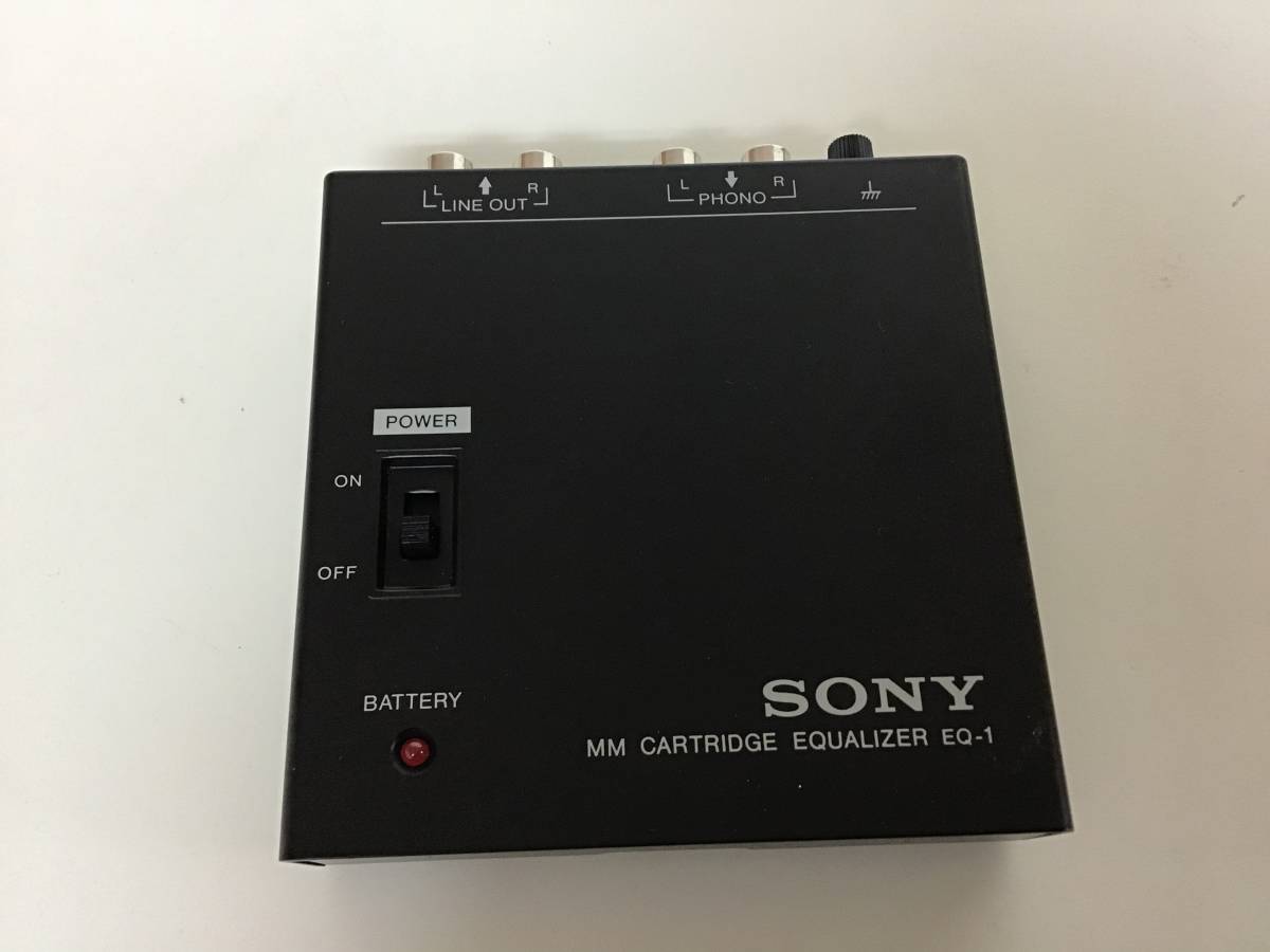 Sony / Sony phono equalizer EQ-1 present condition Junk 