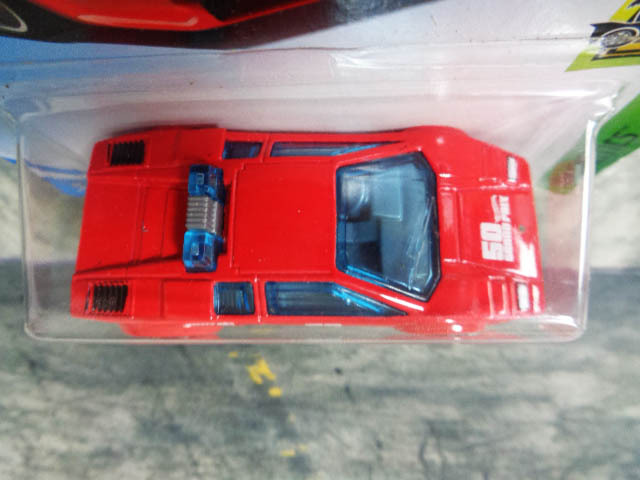 HotWheels Lamborghini Countach Pace Car　 ホットウィール ランボルギーニ カウンタック ペースカー　カード傷み 　///(91)_画像3