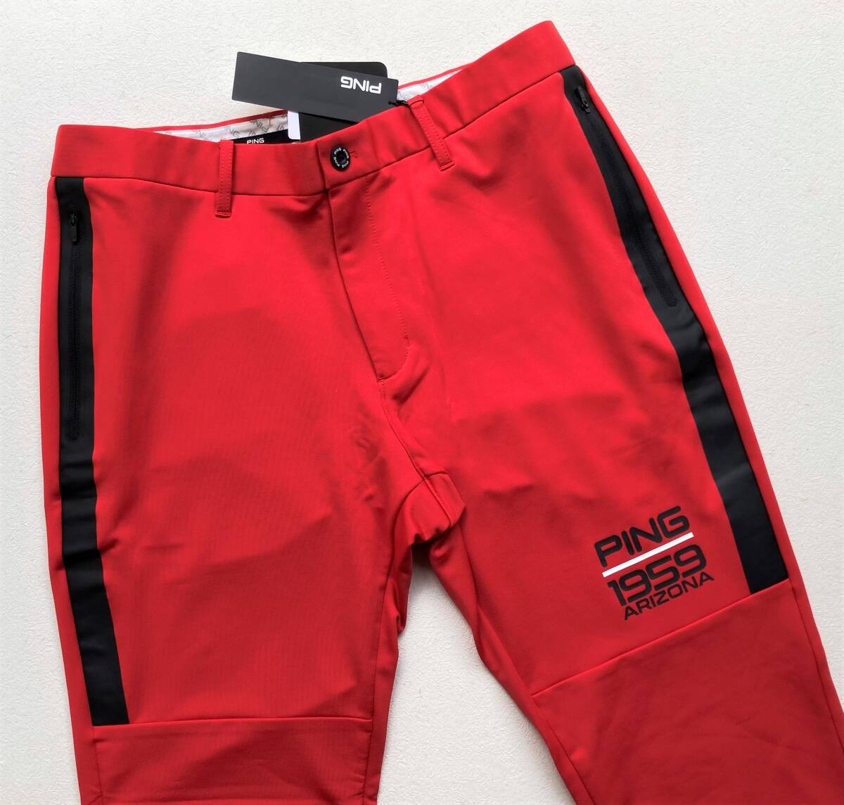 ◆PING◆ピン◆ストレッチパンツ◆LL◆86◆レッド