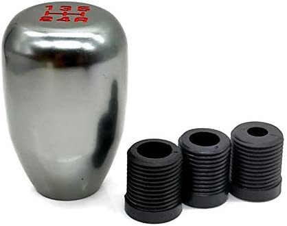  aluminium shift knob titanium manner gray metallic M8 M10 M12 screw correspondence ;ZYX000324;