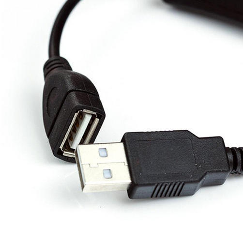 オーディオファン USB TypeA オスメス 延長ケーブル オン/オフスイッチ付きブラック ;ZYX000123;の画像5