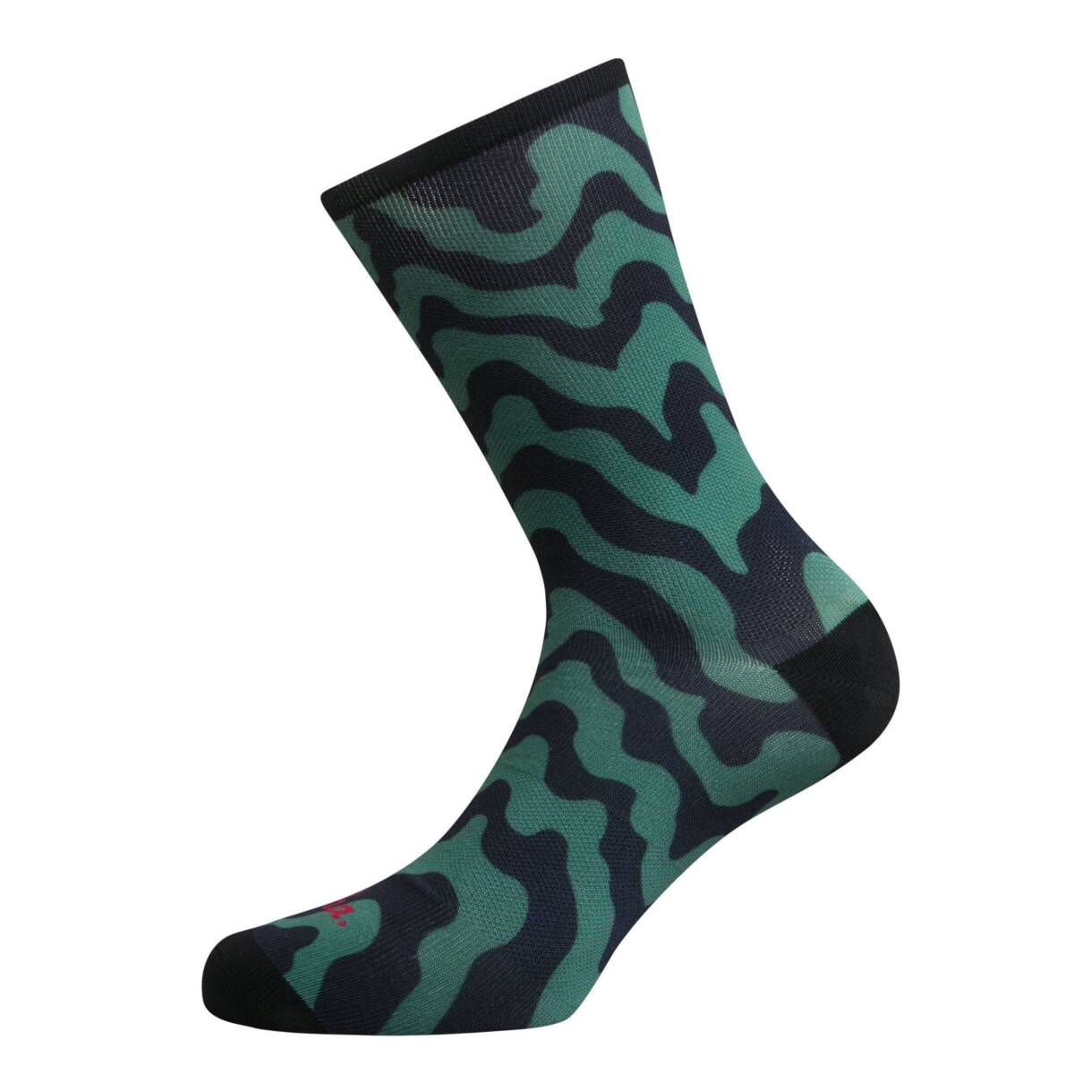 新品 Rapha Graphic Socks Mサイズ (JP 26-27cm) ダークグリーン/ダークネイビー ラファ グラフィック ソックス_画像2